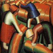 Kasimir Malevich Harvest Rye oil painting reproduction